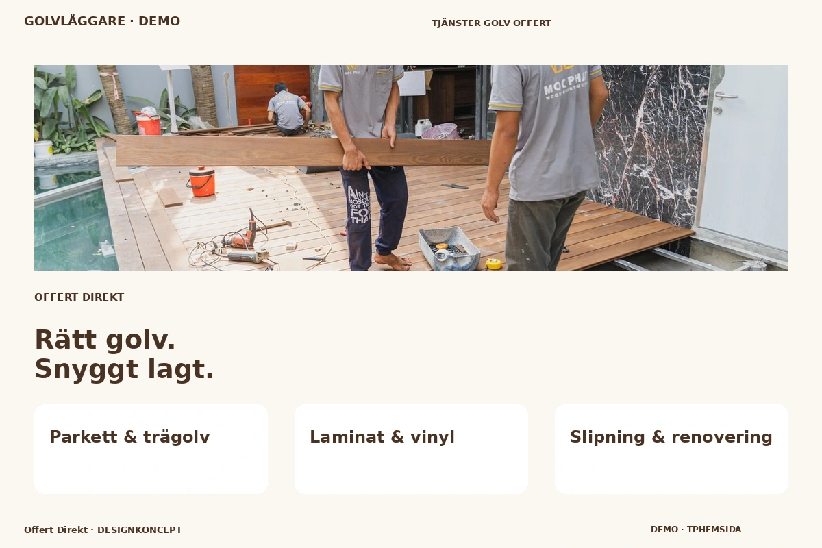 Offert Direkt – designförslag för golvläggare