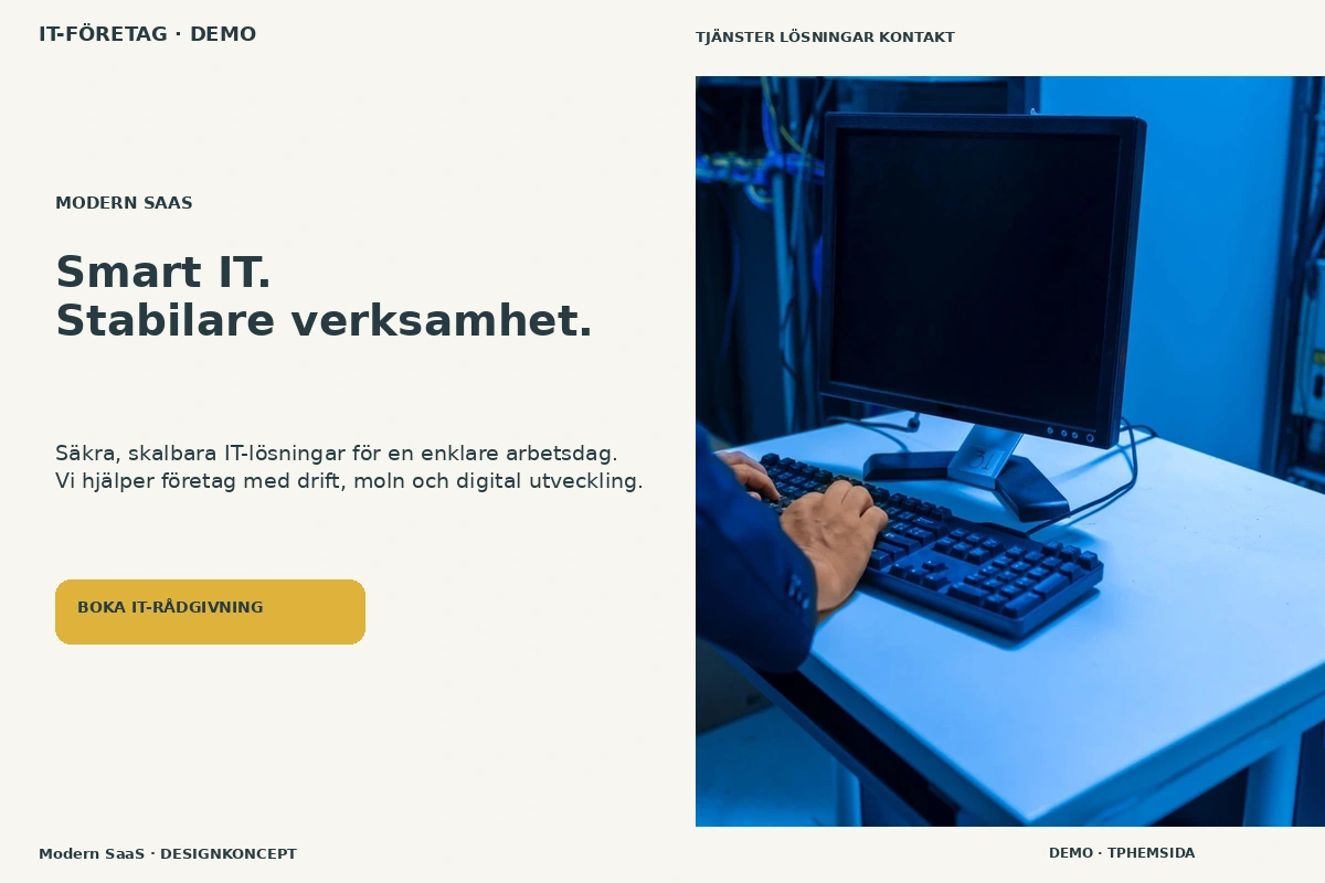 IT-företag – webbdesign och branschinspiration