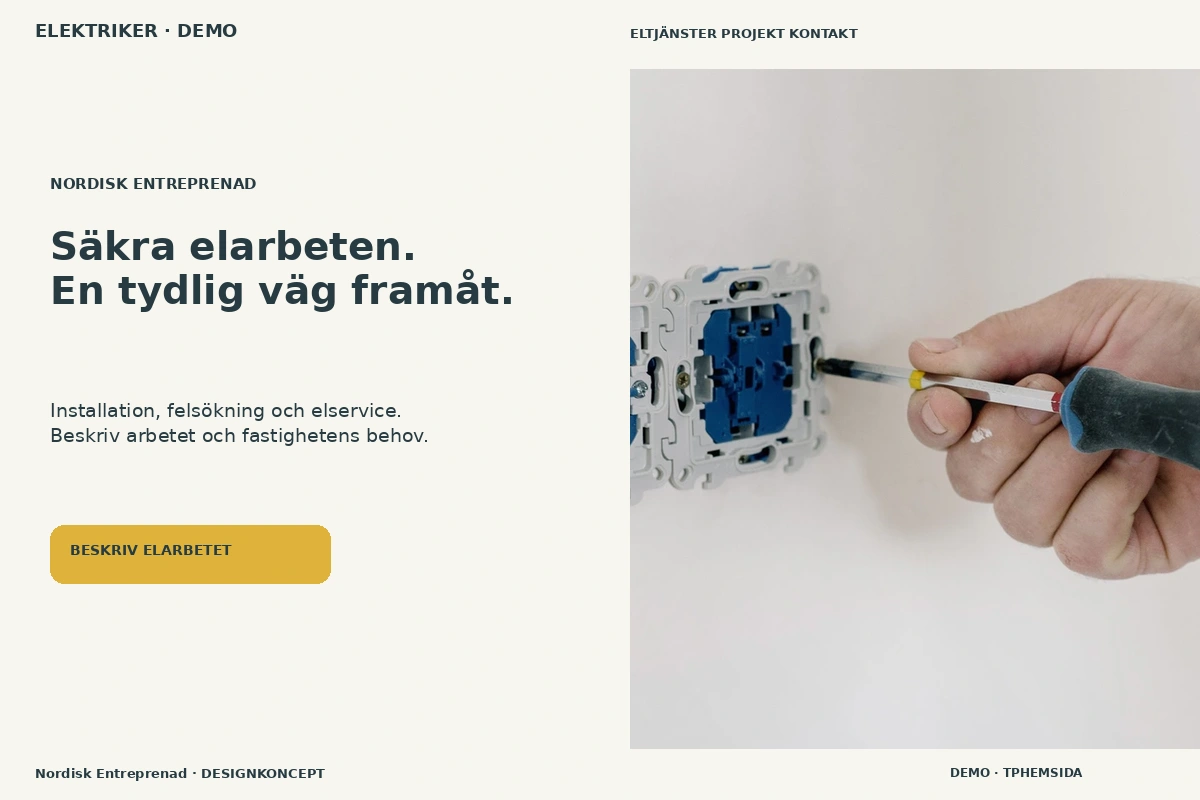 Designinspiration för elektriker