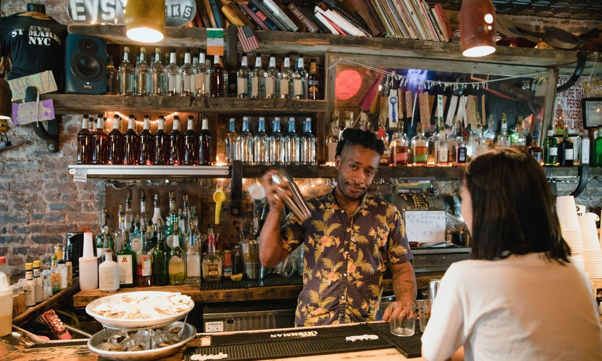 Webbdesign för Bar