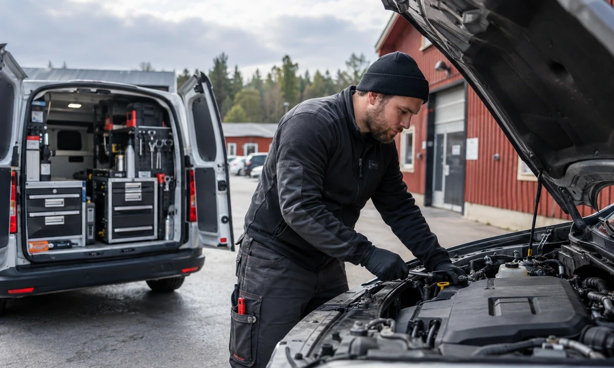 Webbdesign för Bärgning