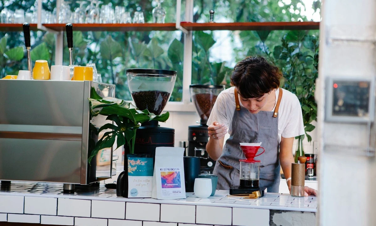 Webbdesign för Café
