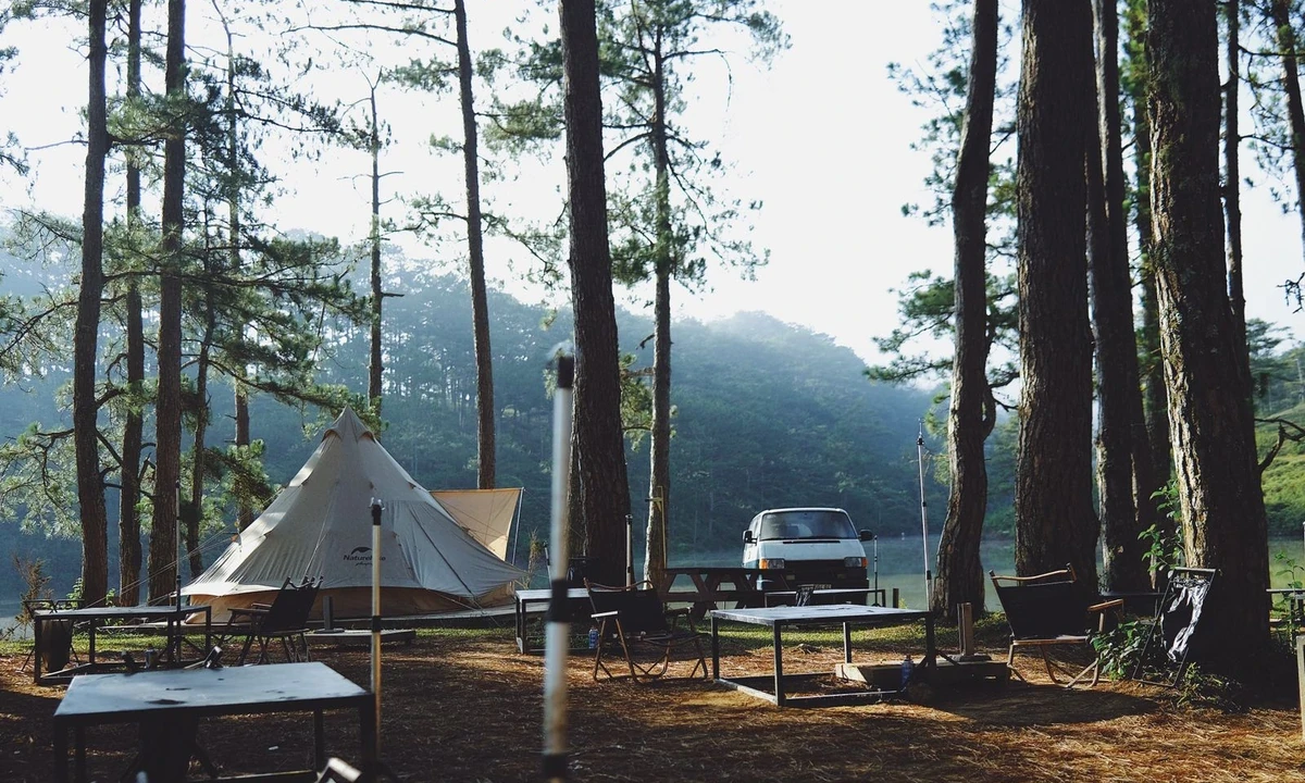 Webbdesign för Camping