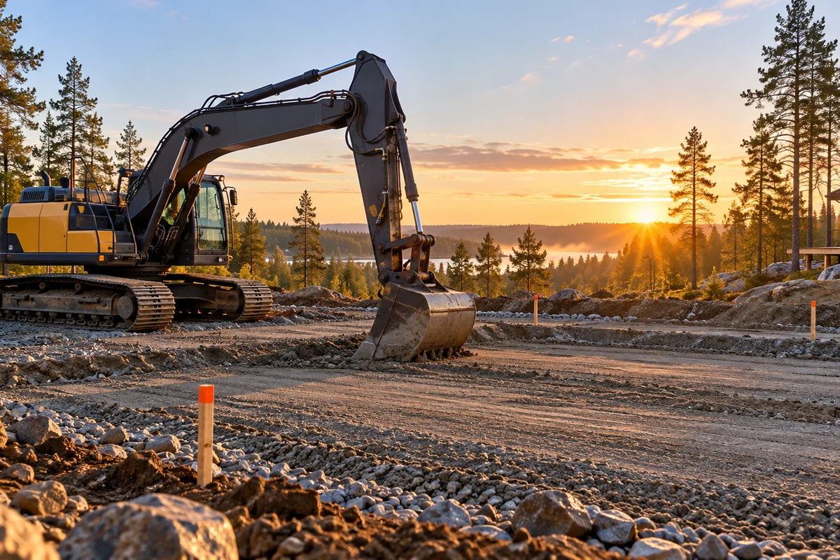 Anläggningsfirma – webbdesign och branschinspiration