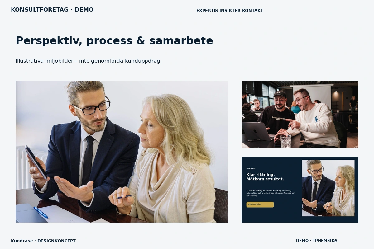 Kundcase – Perspektiv, process & samarbete för konsultföretag