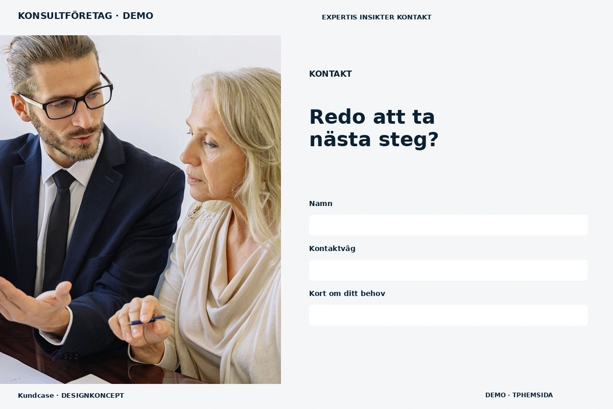 Kundcase – Kontakt för konsultföretag