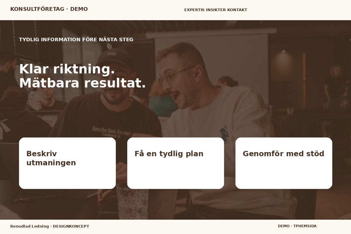 Renodlad Ledning – Inför ditt val för konsultföretag