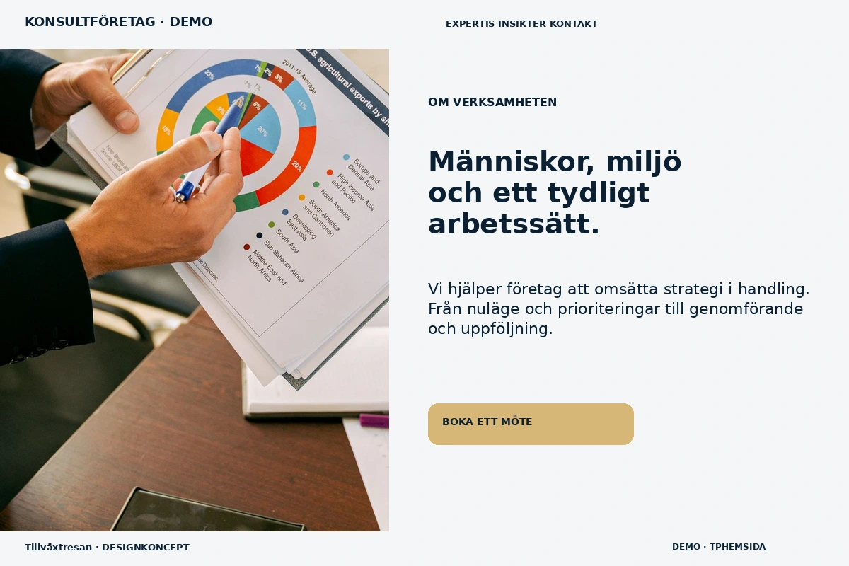 Tillväxtresan – Om verksamheten för konsultföretag