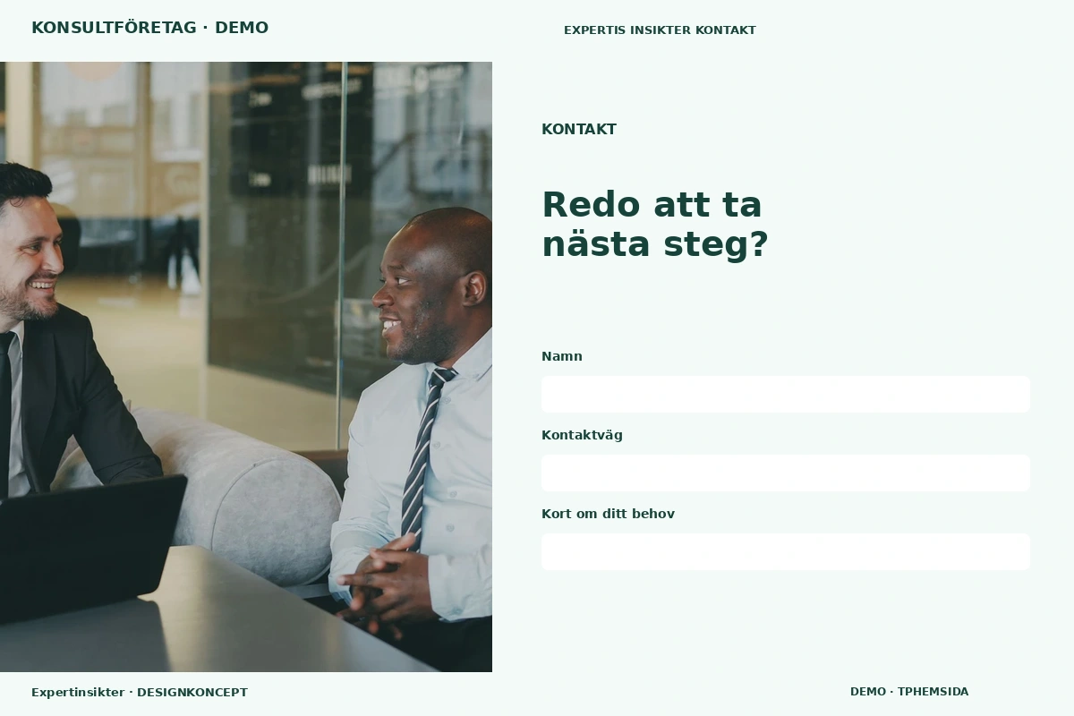 Expertinsikter – Kontakt för konsultföretag