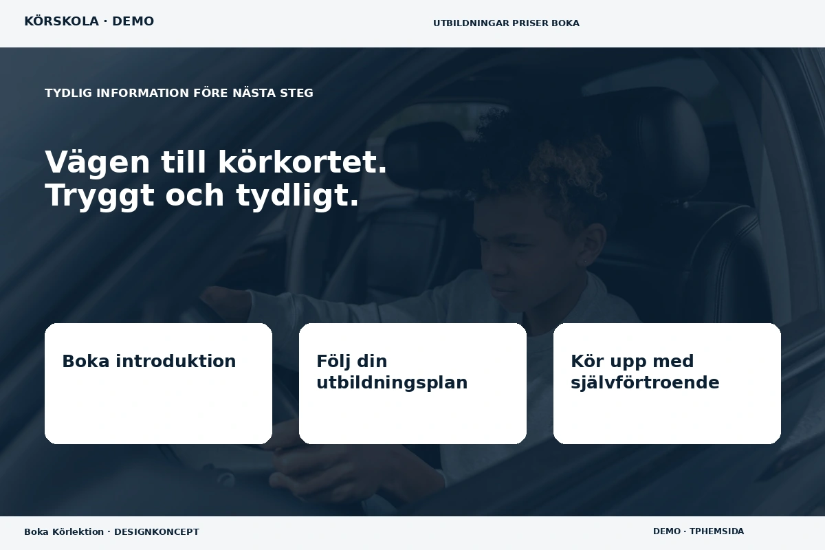 Boka Körlektion – Inför ditt val för körskola