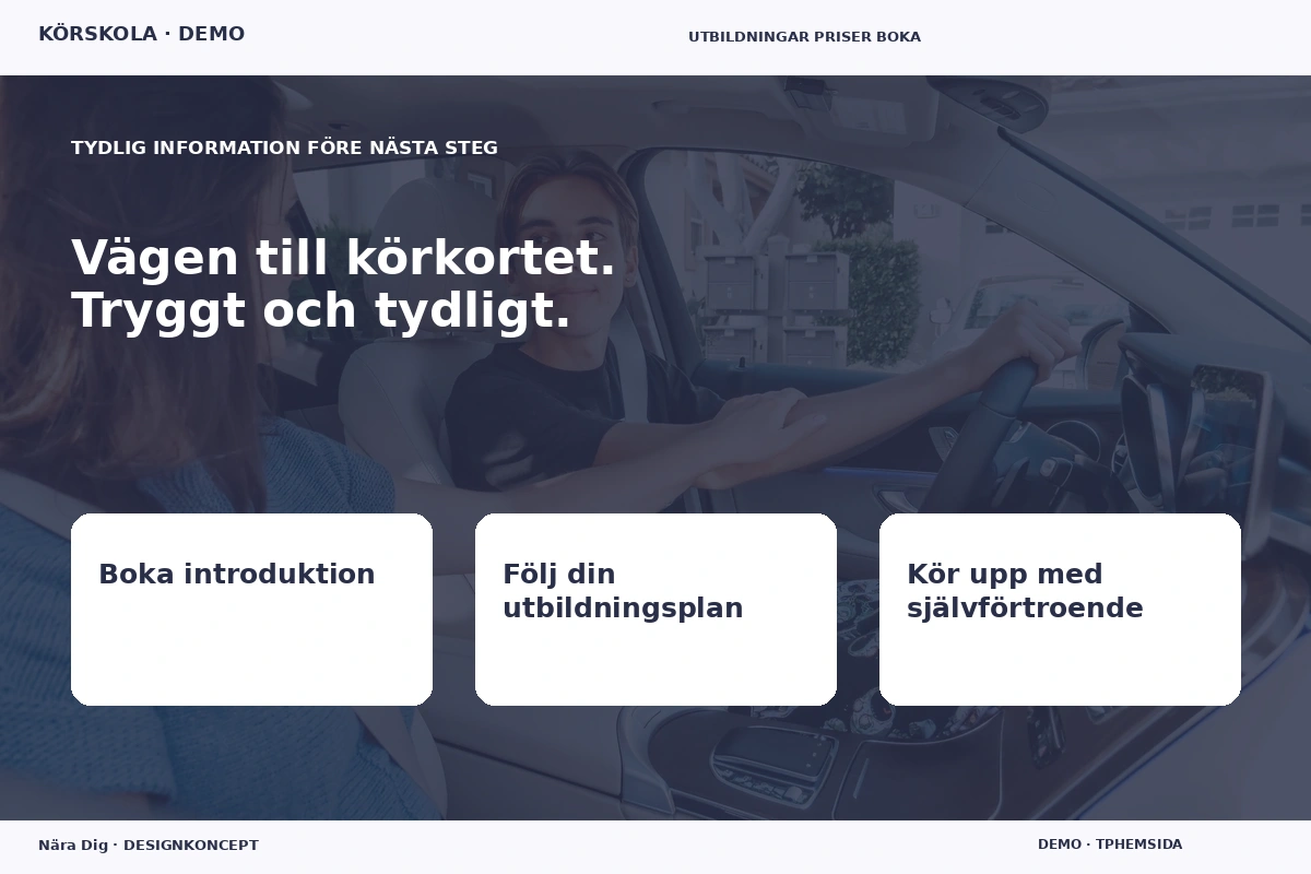 Nära Dig – Inför ditt val för körskola