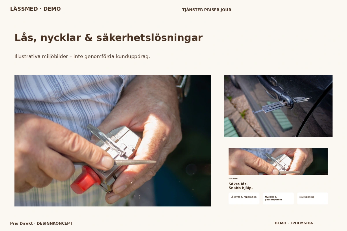 Pris Direkt – Lås, nycklar & säkerhetslösningar för låssmed