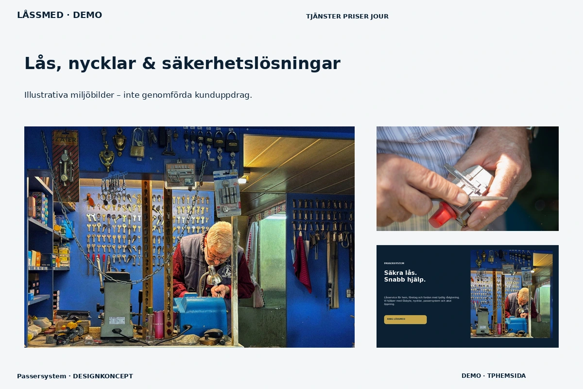 Passersystem – Lås, nycklar & säkerhetslösningar för låssmed