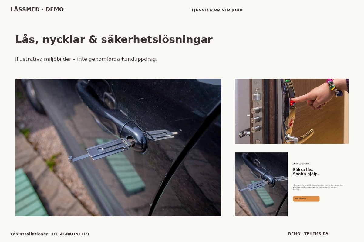 Låsinstallationer – Lås, nycklar & säkerhetslösningar för låssmed