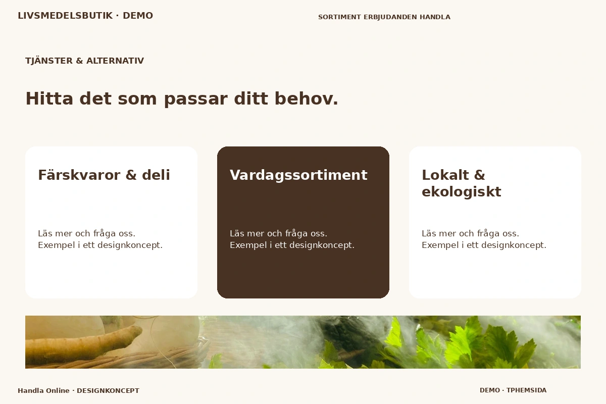 Handla Online – Tjänster & alternativ för livsmedelsbutik