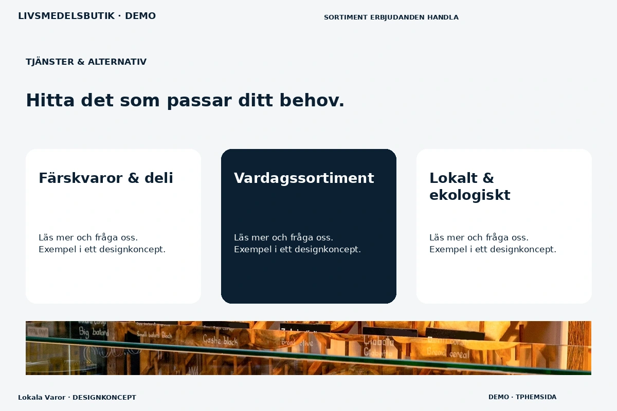 Lokala Varor – Tjänster & alternativ för livsmedelsbutik