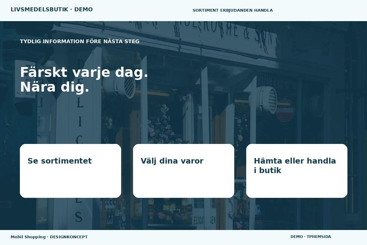 Mobil Shopping – Inför ditt val för livsmedelsbutik