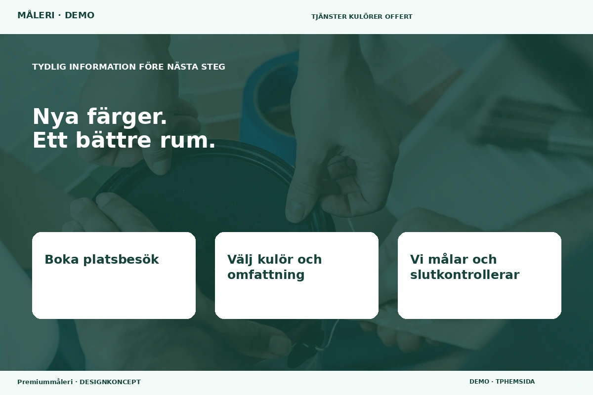 Premiummåleri – Inför ditt val för måleri