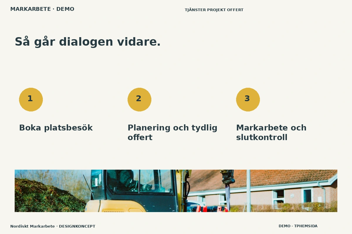 Nordiskt Markarbete – Så fungerar dialogen för markarbete