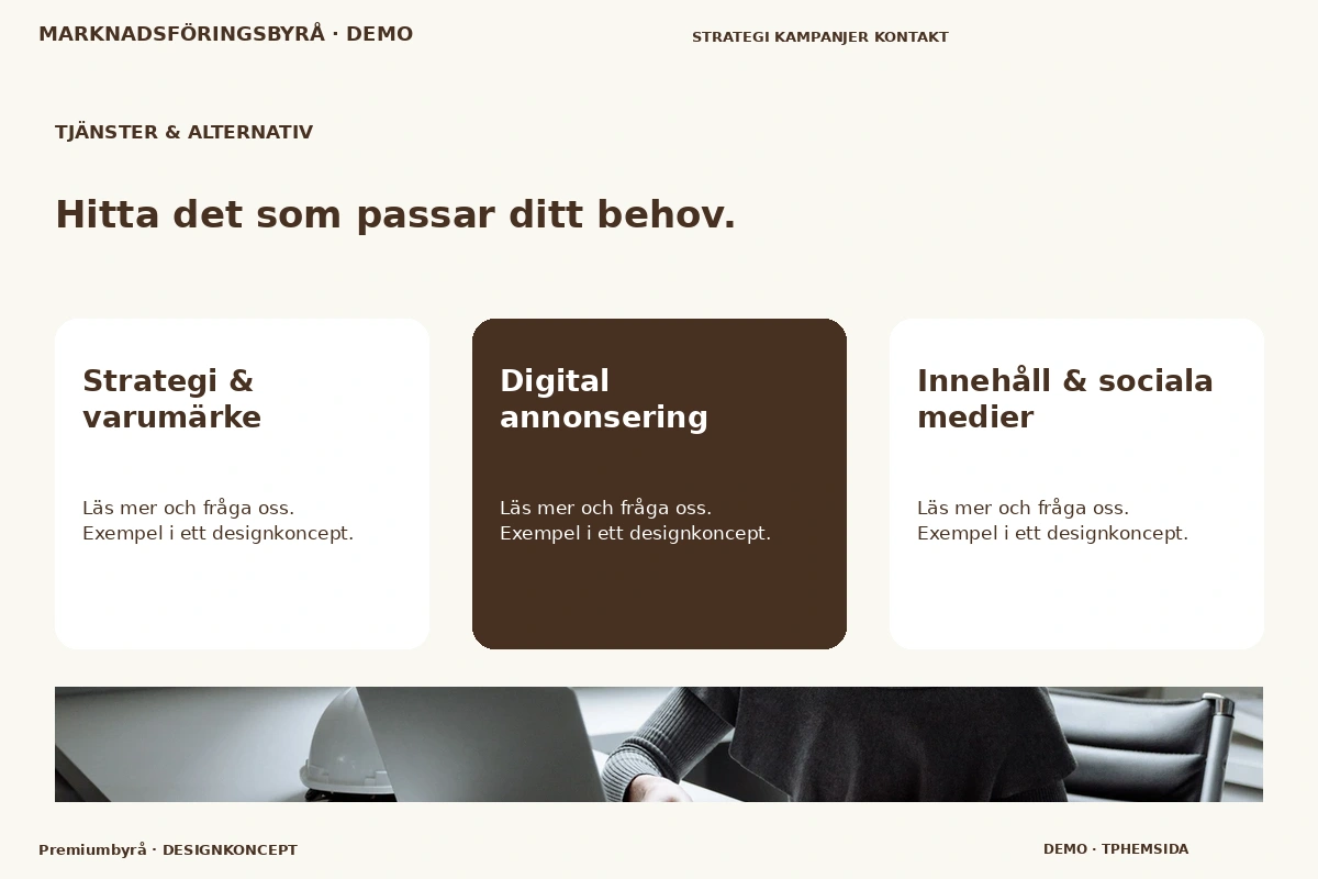 Premiumbyrå – Tjänster & alternativ för marknadsföringsbyrå