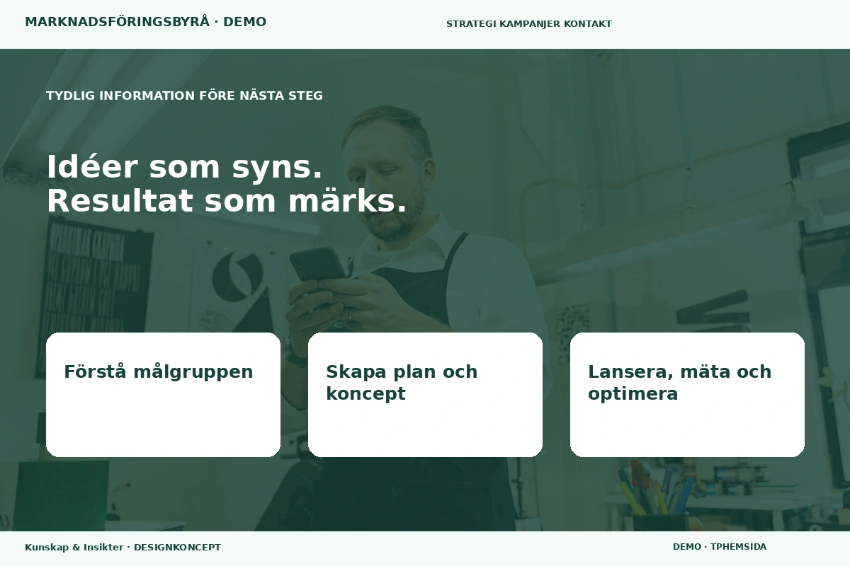 Kunskap & Insikter – Inför ditt val för marknadsföringsbyrå
