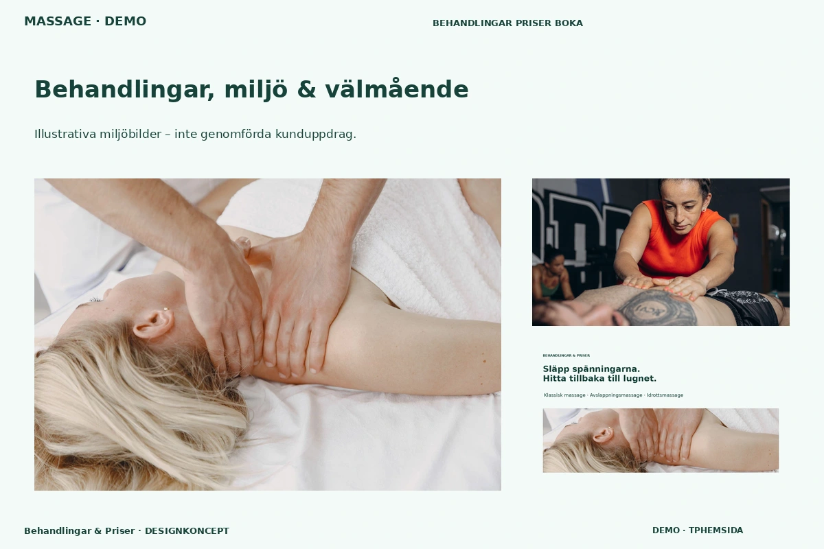 Behandlingar & Priser – Behandlingar, miljö & välmående för massage