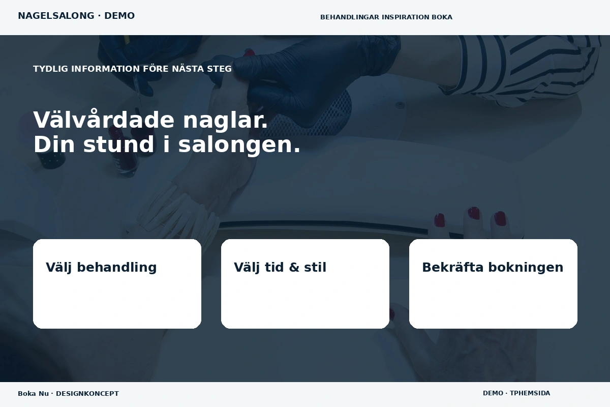 Boka Nu – Inför ditt val för nagelsalong