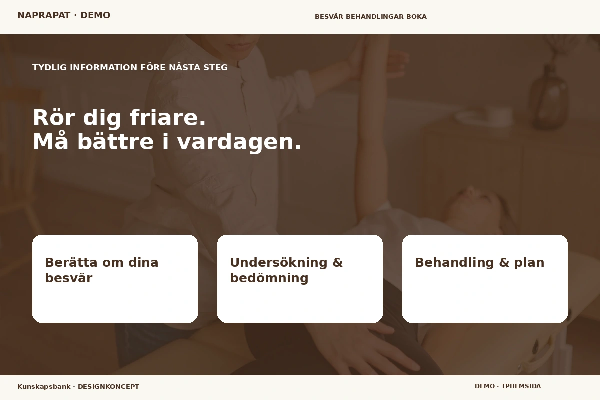 Kunskapsbank – Inför ditt val för naprapat