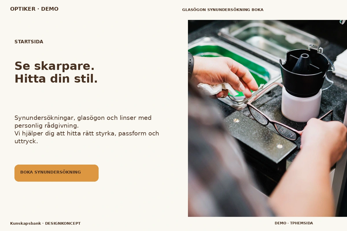 Kunskapsbank – Startsida för optiker