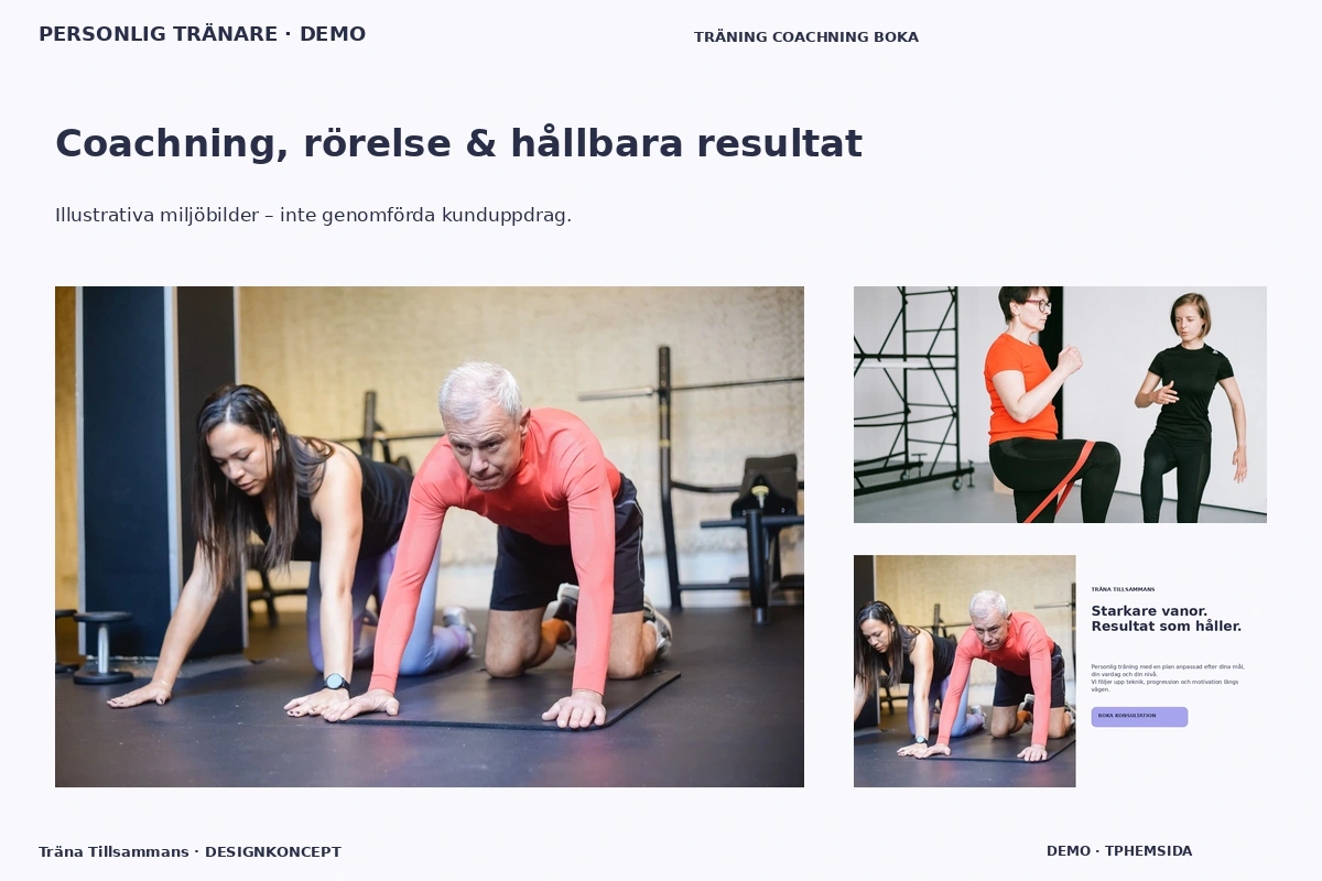 Träna Tillsammans – Coachning, rörelse & hållbara resultat för personlig tränare