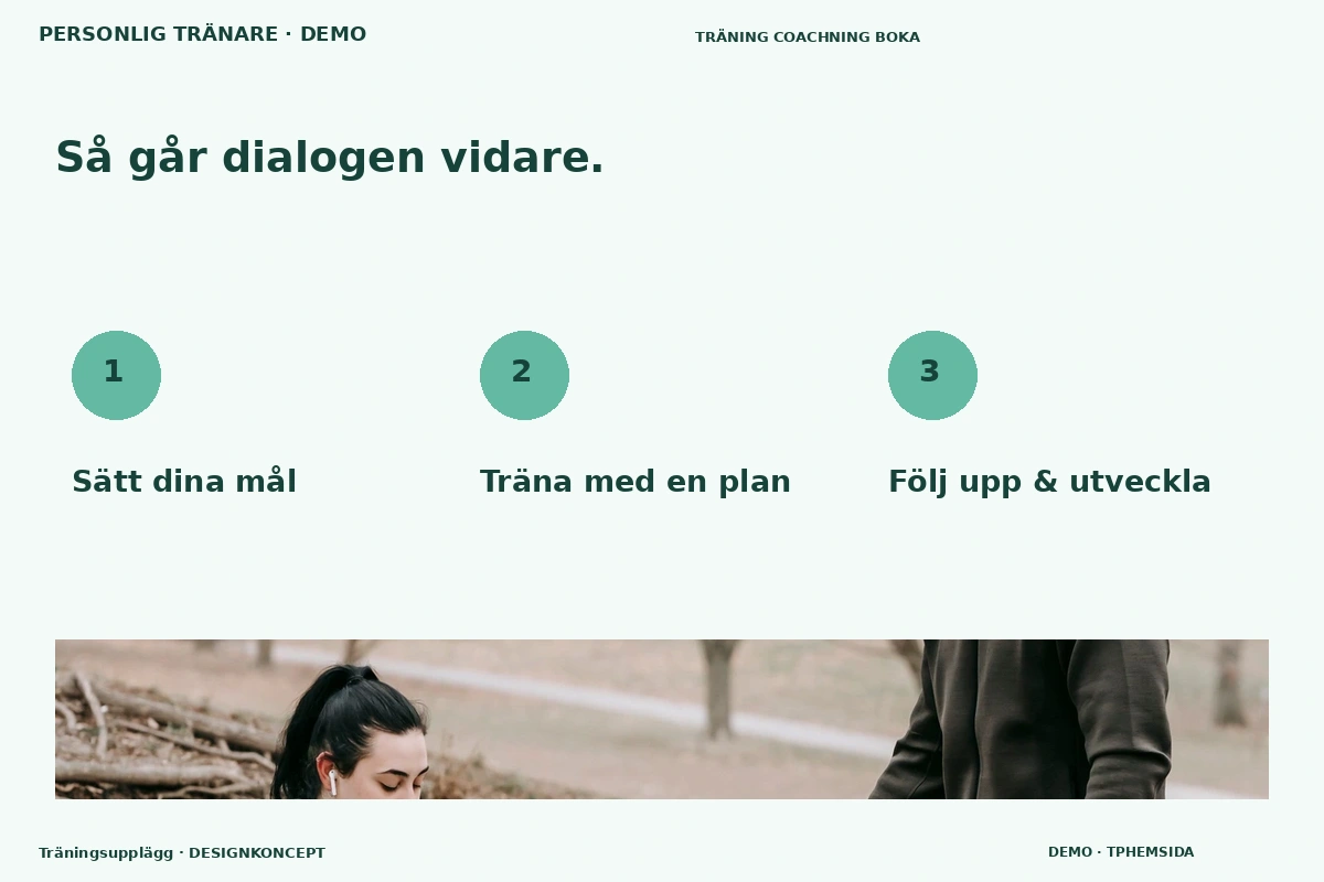 Träningsupplägg – Så fungerar dialogen för personlig tränare