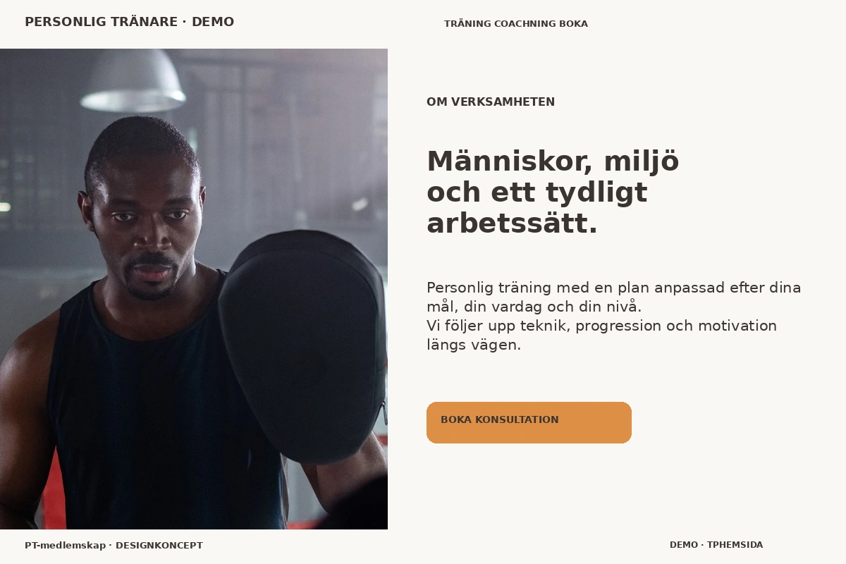 PT-medlemskap – Om verksamheten för personlig tränare