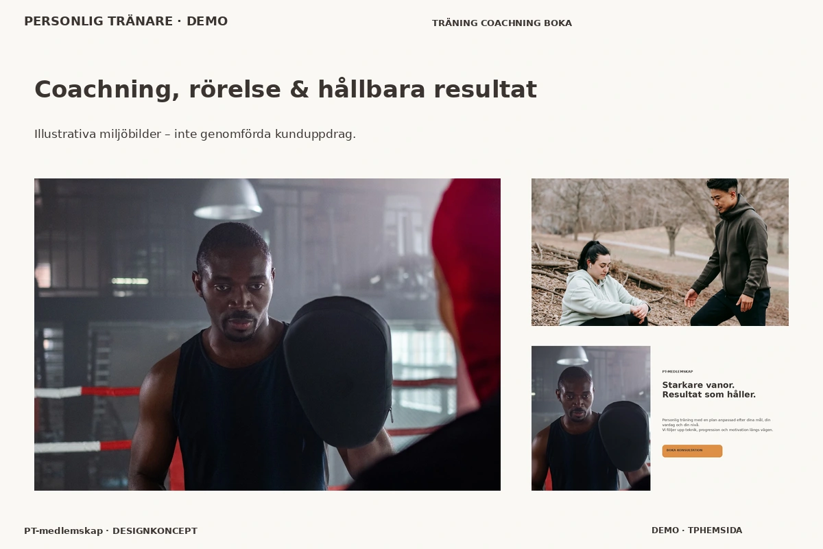 PT-medlemskap – Coachning, rörelse & hållbara resultat för personlig tränare