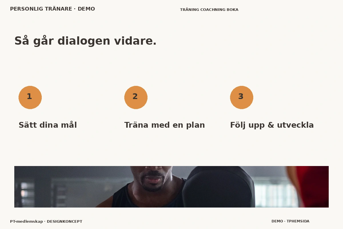 PT-medlemskap – Så fungerar dialogen för personlig tränare