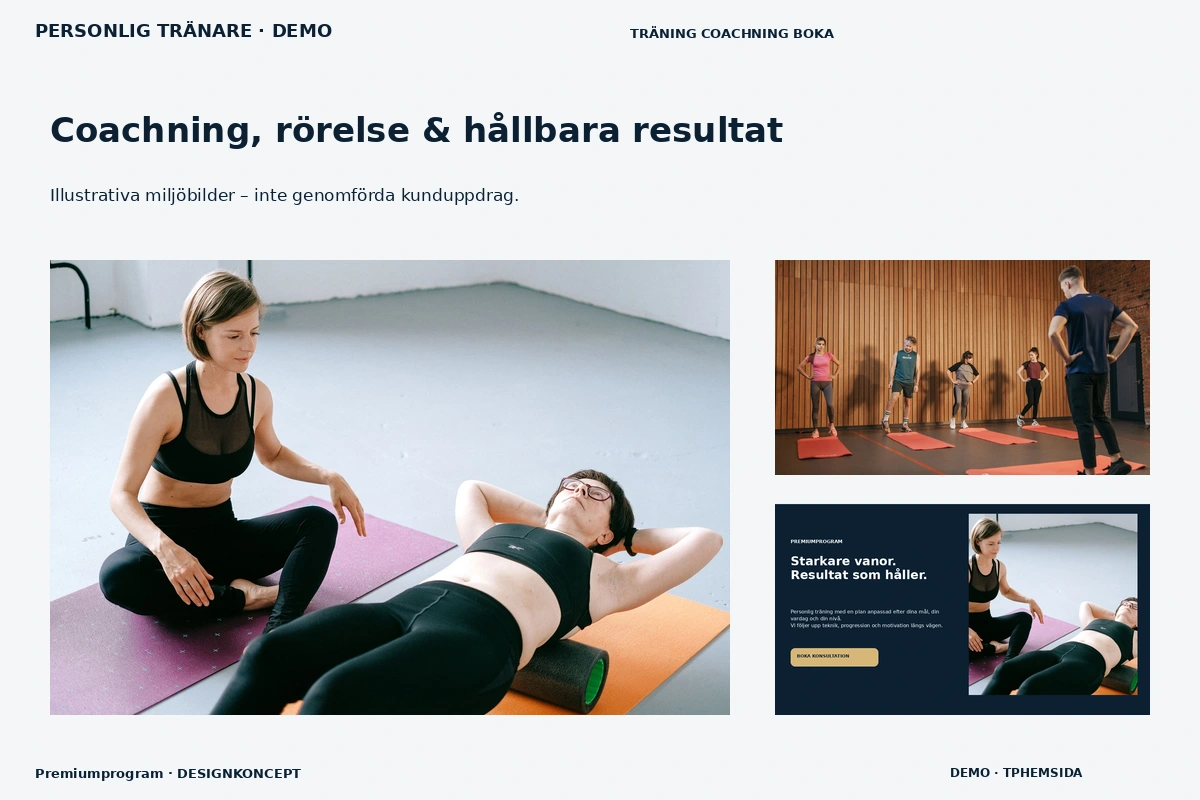 Premiumprogram – Coachning, rörelse & hållbara resultat för personlig tränare
