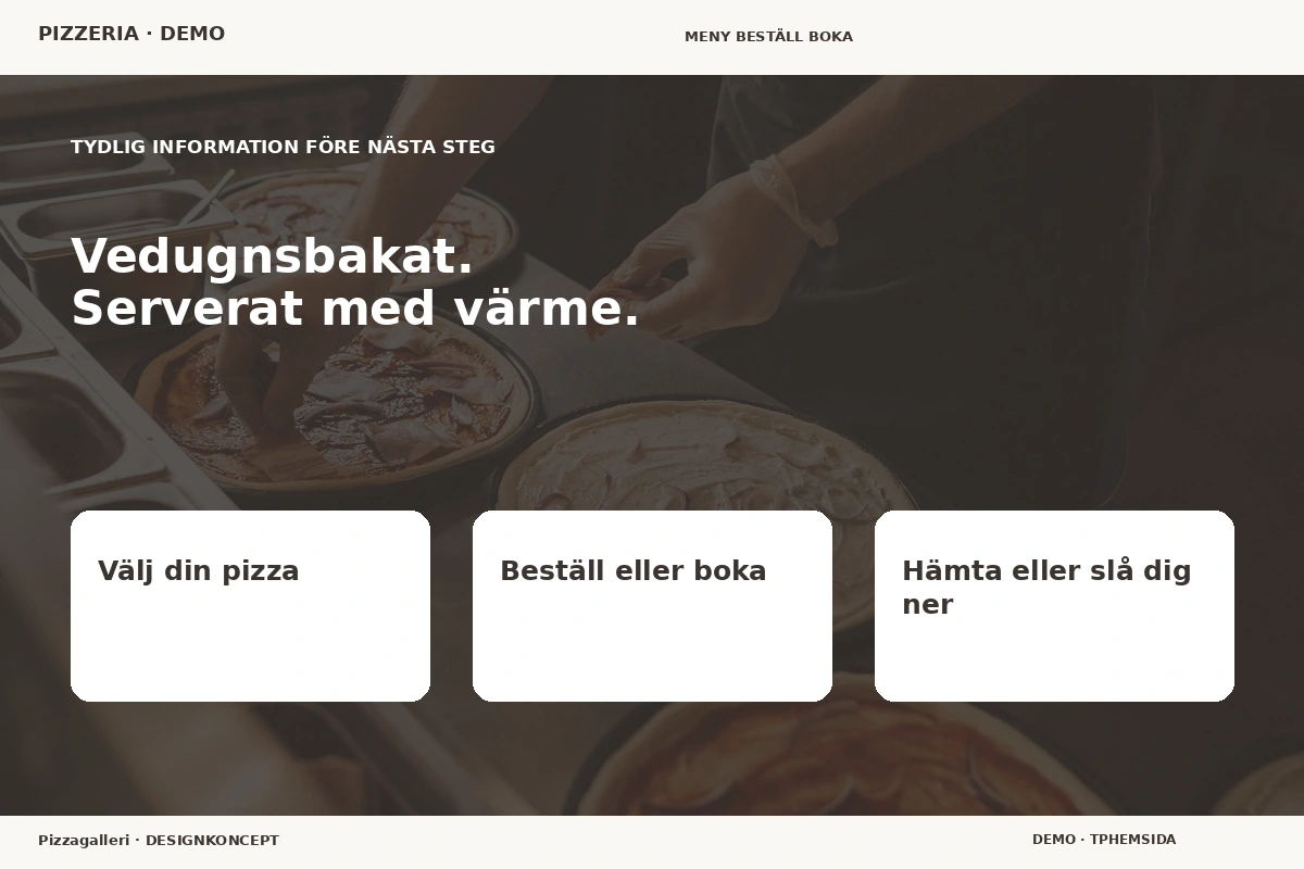 Pizzagalleri – Inför ditt val för pizzeria
