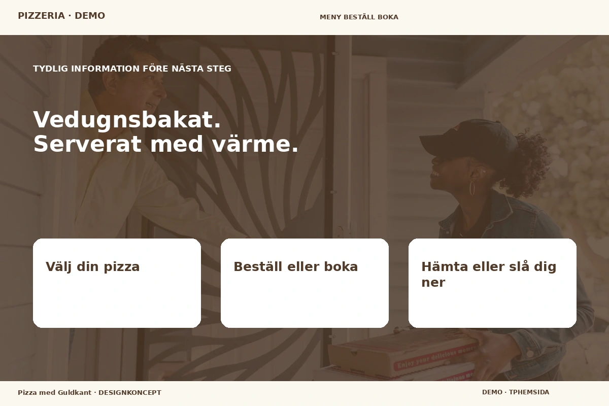 Pizza med Guldkant – Inför ditt val för pizzeria
