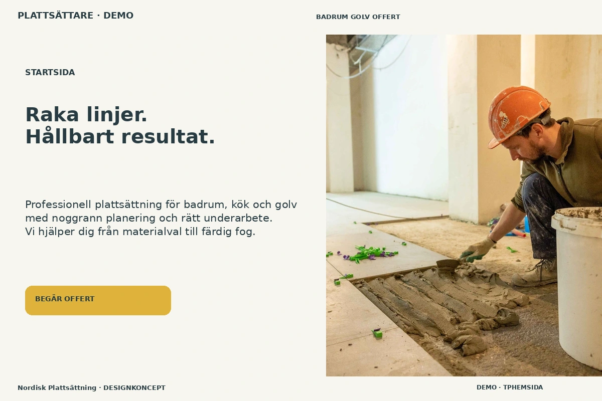 Nordisk Plattsättning – Startsida för plattsättare