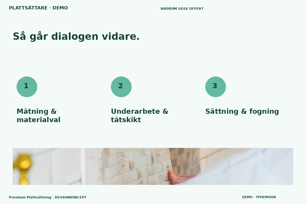 Premium Plattsättning – Så fungerar dialogen för plattsättare