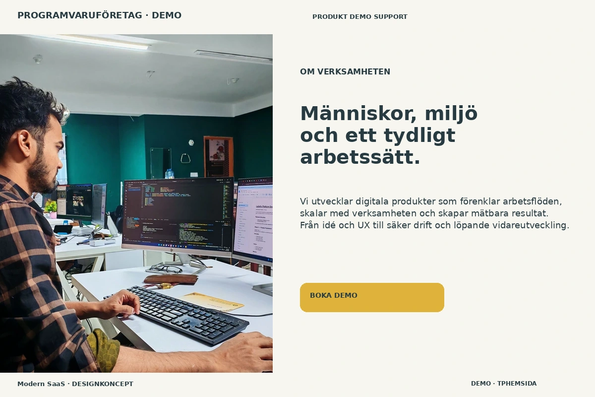 Modern SaaS – Om verksamheten för programvaruföretag