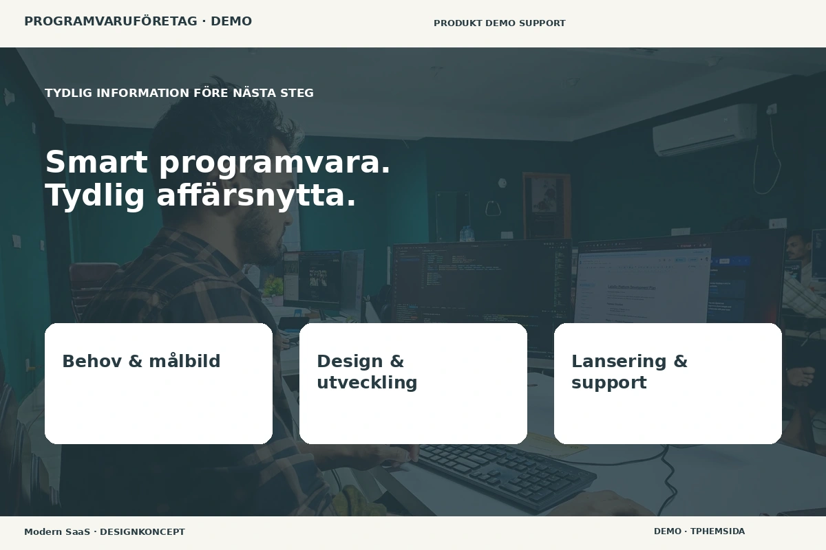 Modern SaaS – Inför ditt val för programvaruföretag