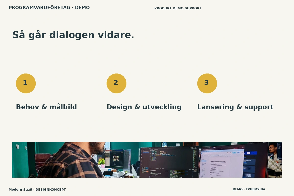 Modern SaaS – Så fungerar dialogen för programvaruföretag