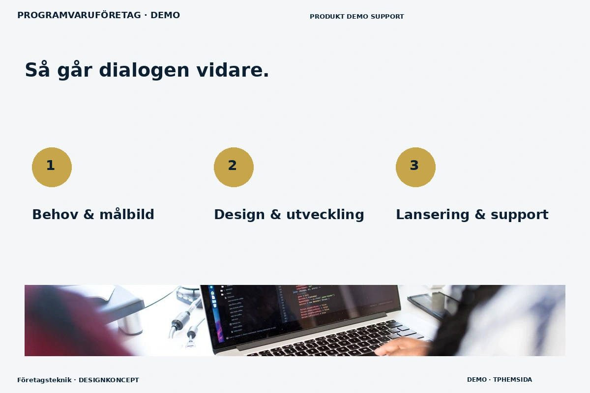 Företagsteknik – Så fungerar dialogen för programvaruföretag