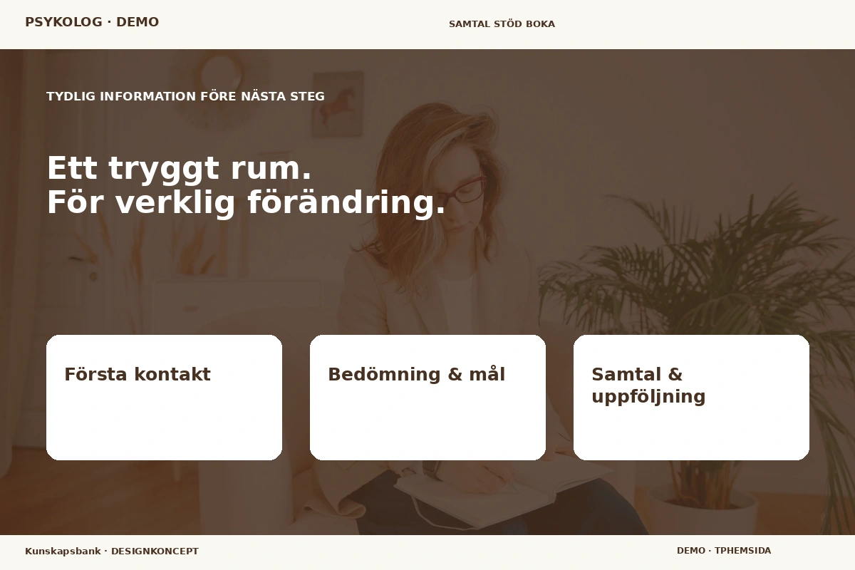 Kunskapsbank – Inför ditt val för psykolog