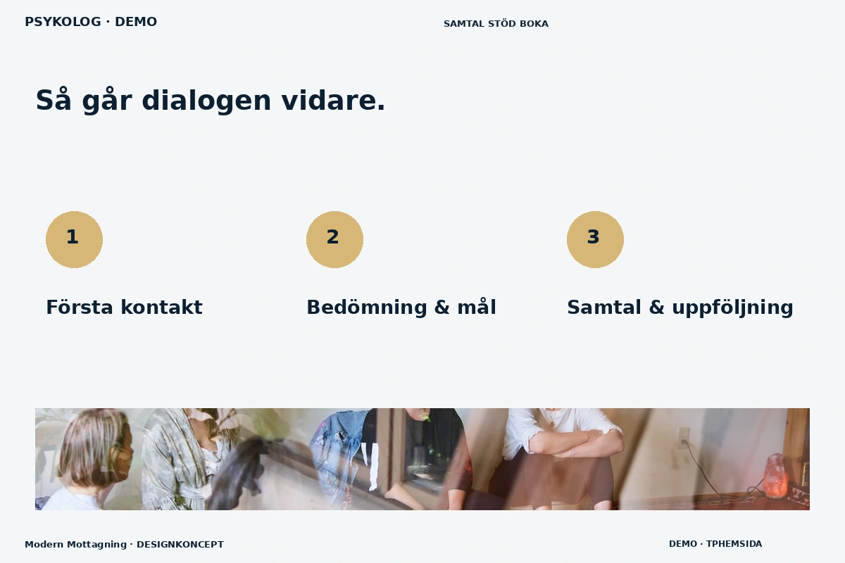 Modern Mottagning – Så fungerar dialogen för psykolog