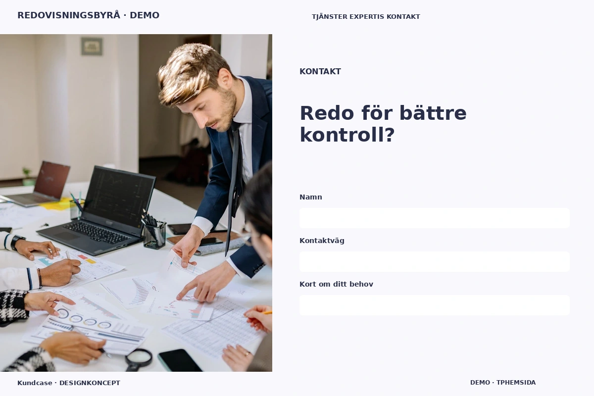 Kundcase – Kontakt för redovisningsbyrå