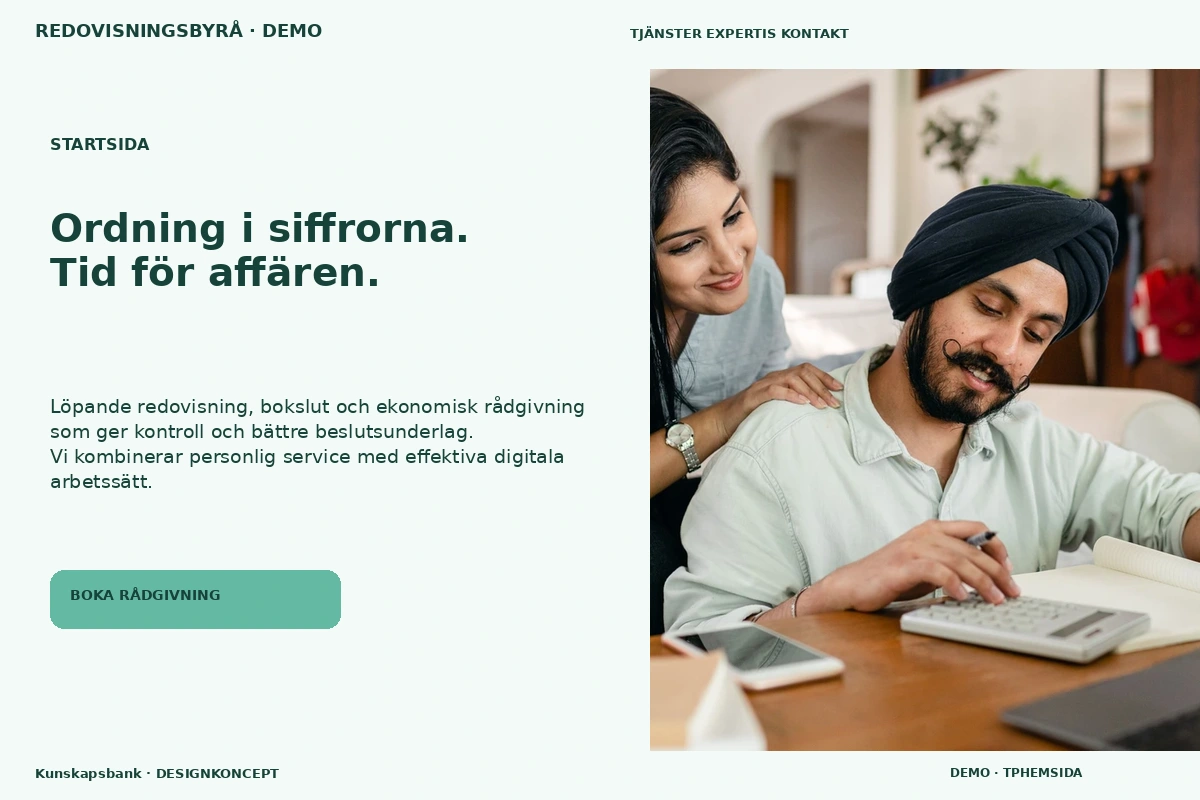 Kunskapsbank – Startsida för redovisningsbyrå