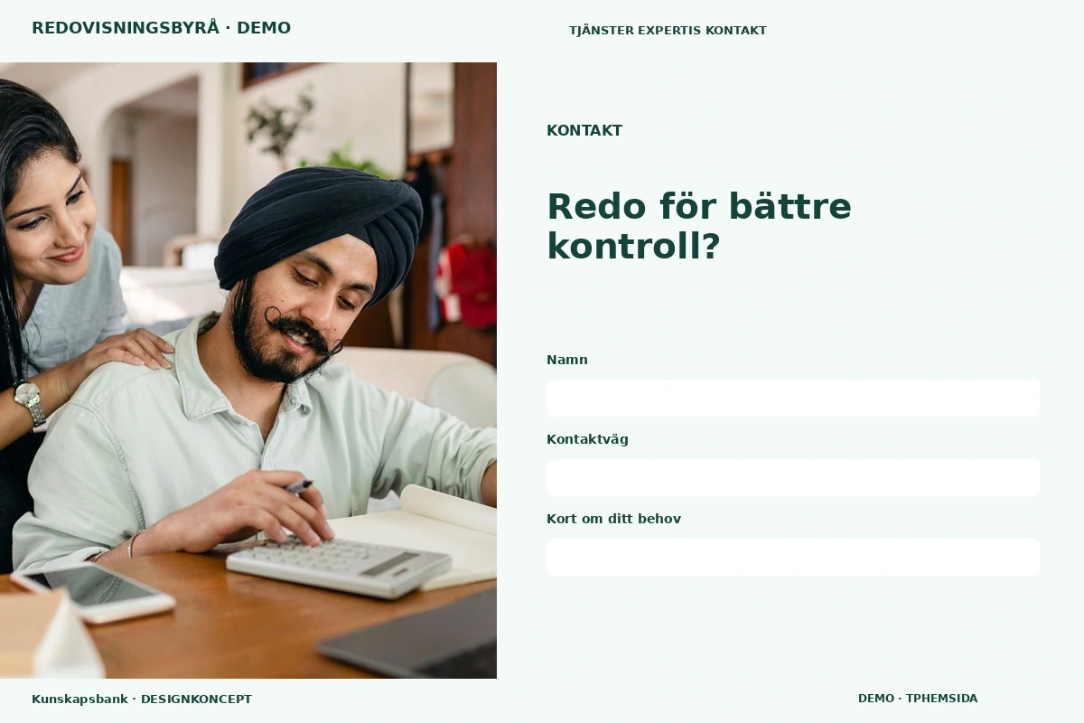 Kunskapsbank – Kontakt för redovisningsbyrå