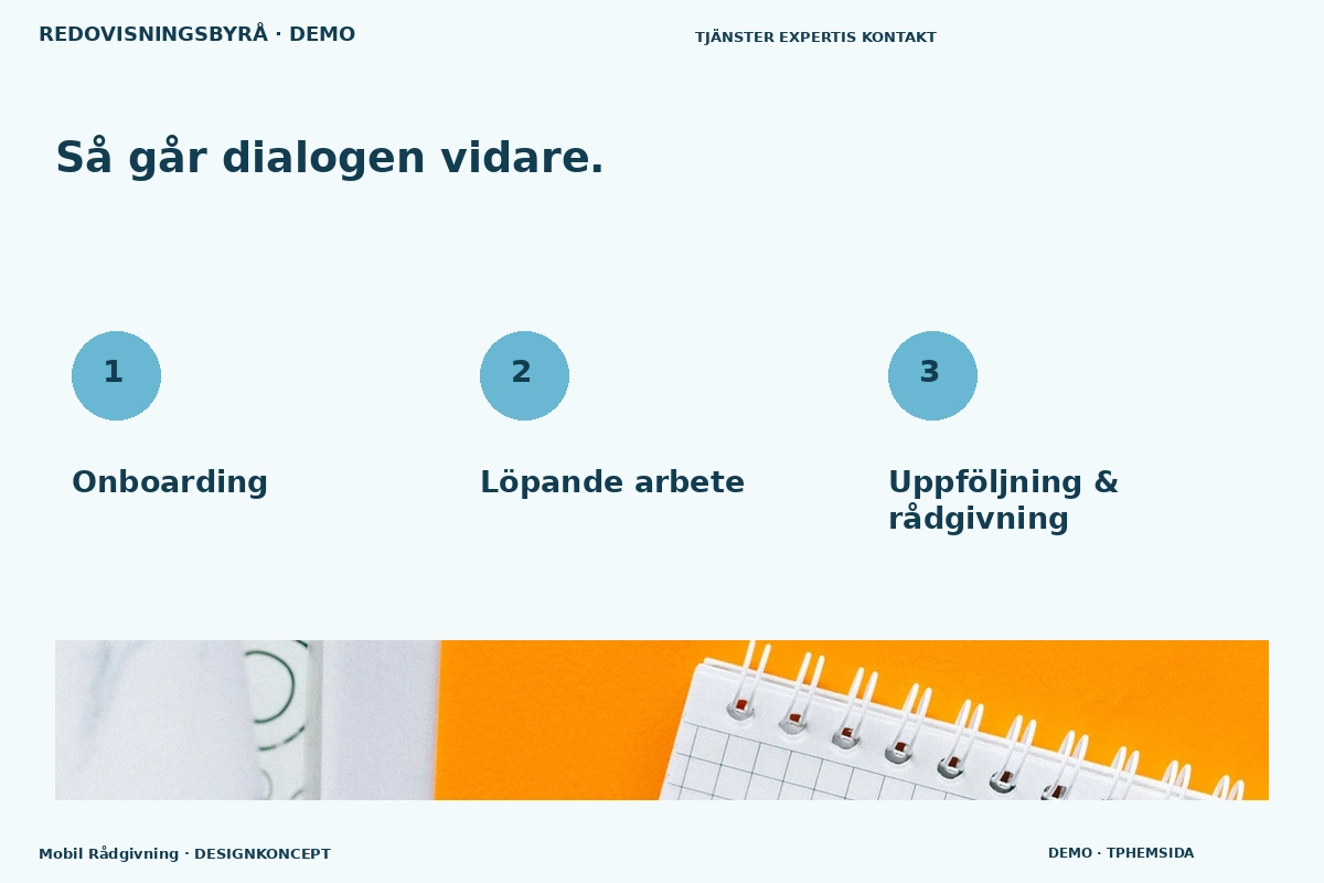 Mobil Rådgivning – Så fungerar dialogen för redovisningsbyrå