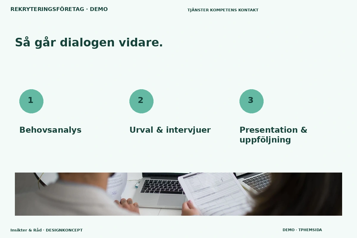 Insikter & Råd – Så fungerar dialogen för rekryteringsföretag